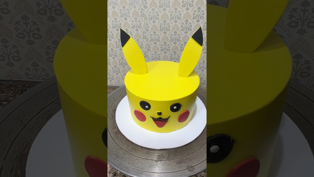Pikachu cake || Cartoon Cake 