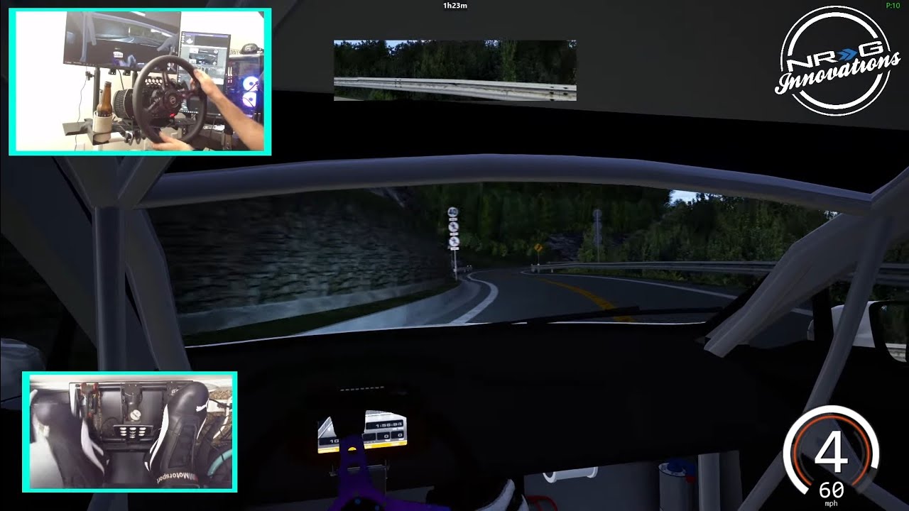 FULL SEND Mt. Akina DRIFT ATTACK - Setup / wheel / pedal cams