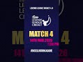 Mumbai Spartans VS India Tigers Promo