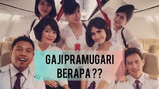 A flight attendant's salary is only 900,000 Rupiah? The answer will surprise you!