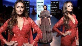 Malaika Arora Walks For Ridhi Mehra | Fall/Winter 2017/18 | Lakme Fashion Week