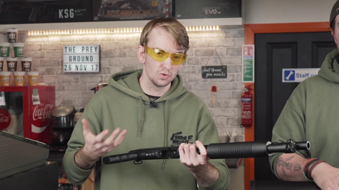 Pump Action! Airsoft Shotguns! - Double Eagle M58