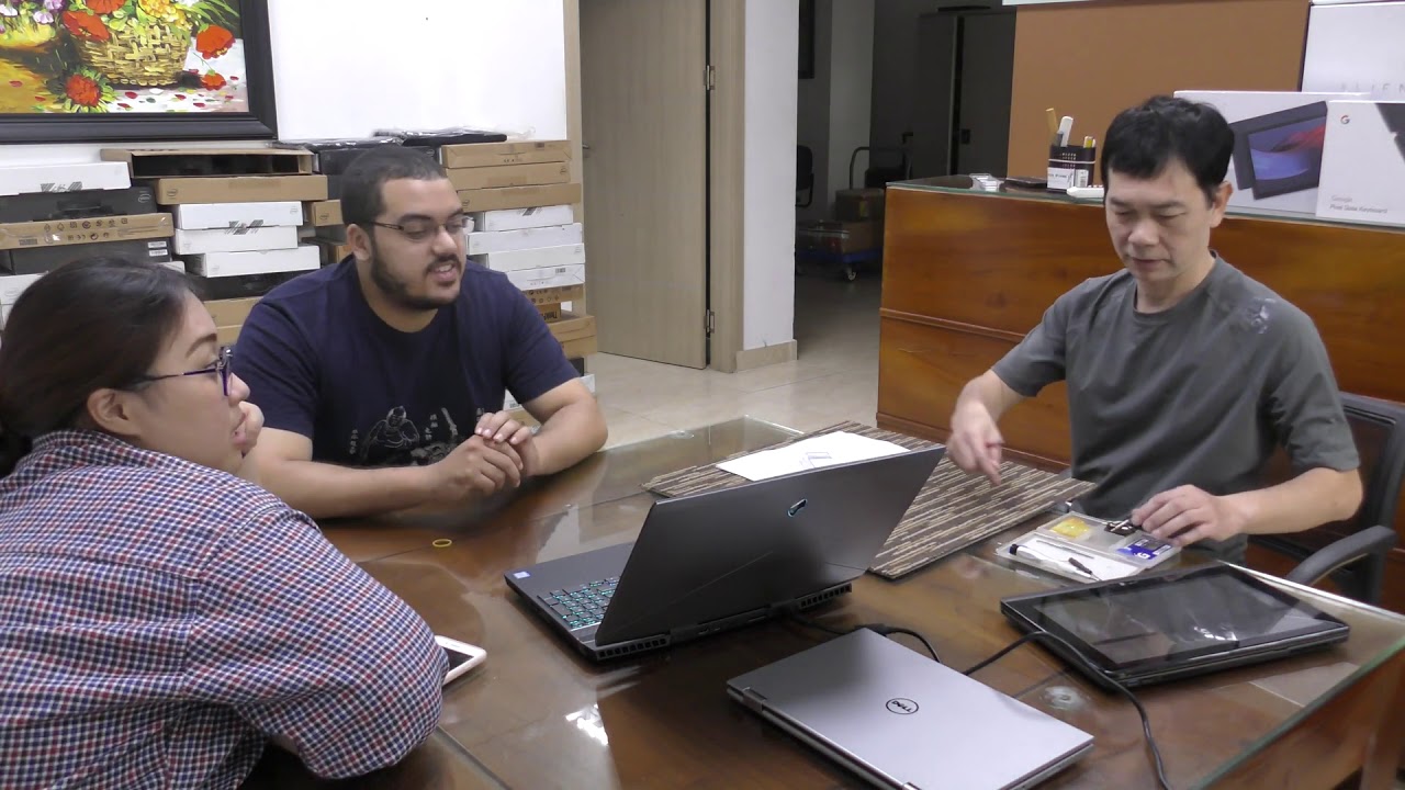 HANOILAB  UNBOXING AND UPGRADE ALEINWARE M15 FOR A CUSTOMER FROM ENGLAND