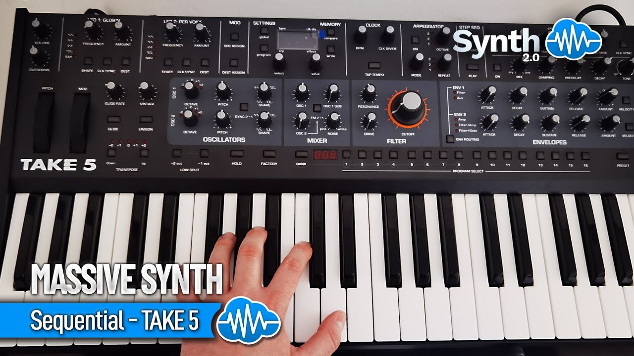 MASSIVE SYNTH SOUND LIBRARY (66 new sounds) | SEQUENTIAL TAKE 5 | PT.1 ...