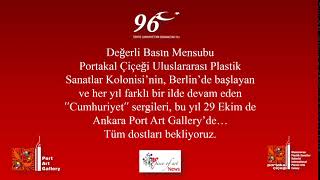 Cumhuriyet Sergisi Ankara Portart Galleryde