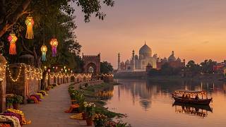 🕌 Empty Taj Mahal Pathway | Indian Sunset Meditation screenshot 5