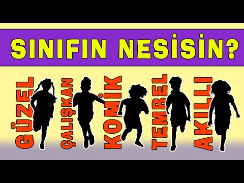 OKULUNDA SINIFIN NEYİSİN? NASIL GÖRÜNÜYORSUN?