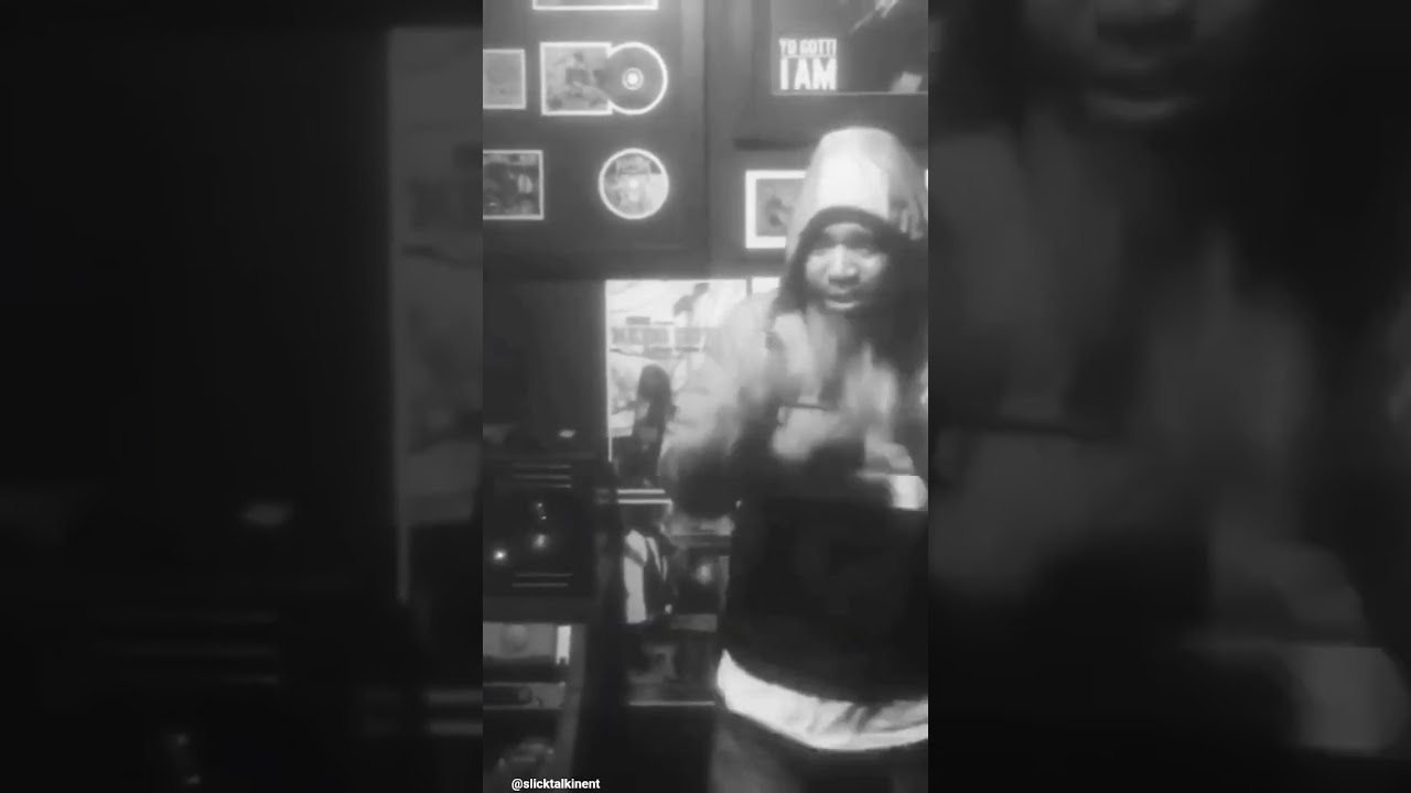 TONE TRUMP RECORDING INSIDE OF SLICK TALKIN ENT. IN ATLANTA