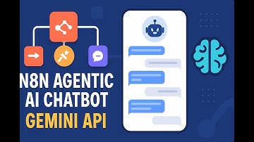 How to Build an AI Chatbot with N8N & Gemini API – No Code Automation Tutorial