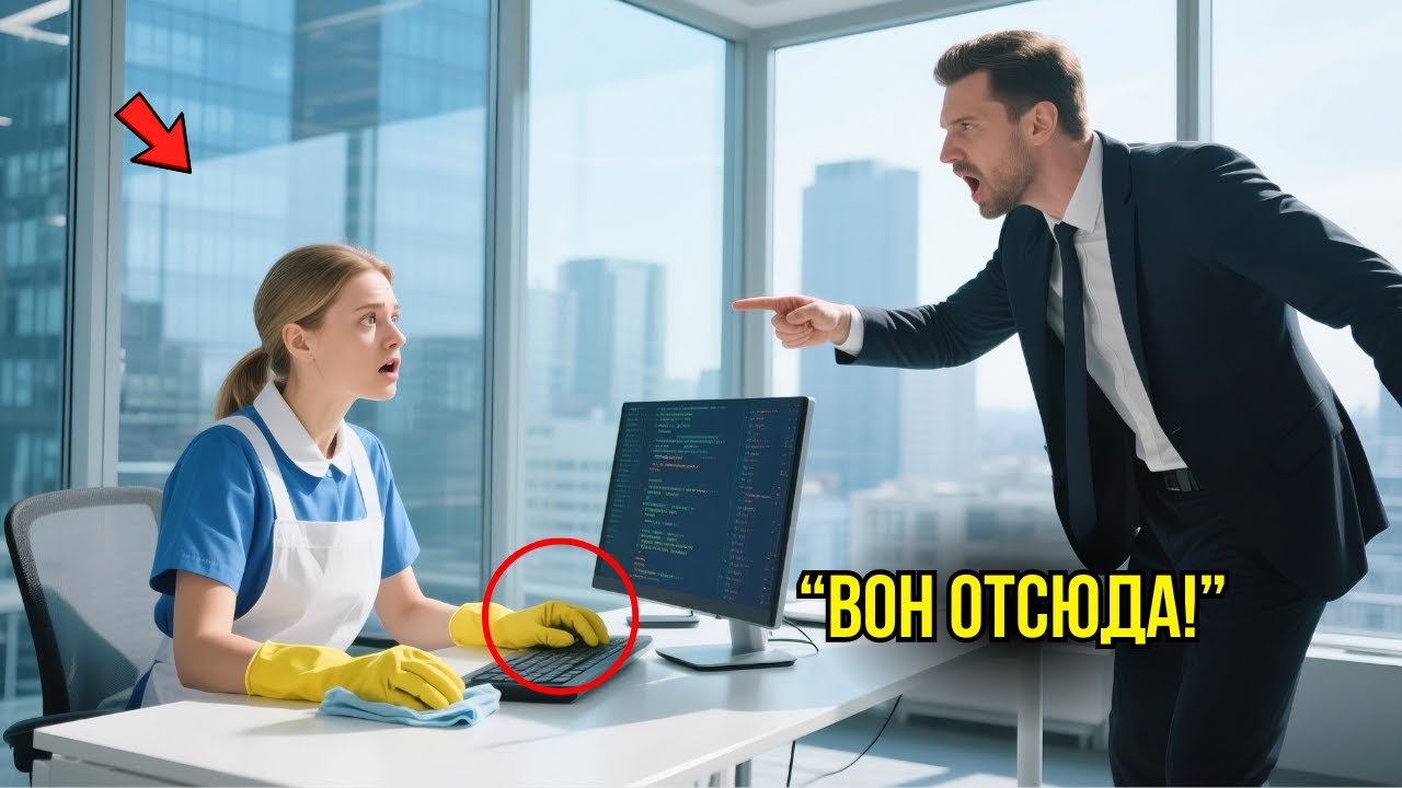 Миллионер Замечает УБОРЩИЦУ За Своим Компьютером И УВОЛЬНЯЕТ ЕЁ, Но Когда Он Видит Код...