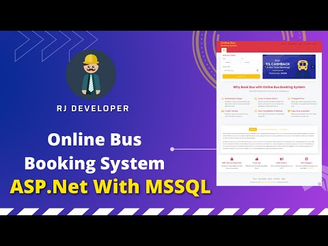 Online Bus Booking System  | Final Year Project | Web Application
