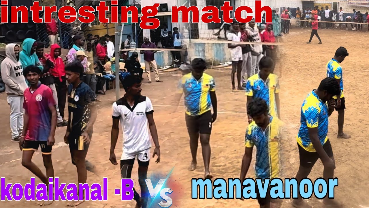 Kodaikanal-B vs Mannamanur🤯Intresting Match🔥#viral #volleyball #libero #trending #sports #youtube 