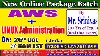 AWS + LINUX Administration Online Training @ DURGASOFT