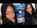 BEST BEAUTY GLAZED CHEAP AMAZON EYESHADOW PALETTE | Color Fusion Over the Rainbow