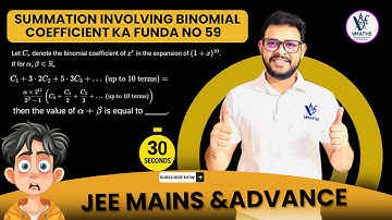 Fascinating binomial theorem problem involving coefficients and series manipulation | JEE MANS