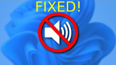 How to Fix No Sound in Windows! (Windows 10/11)