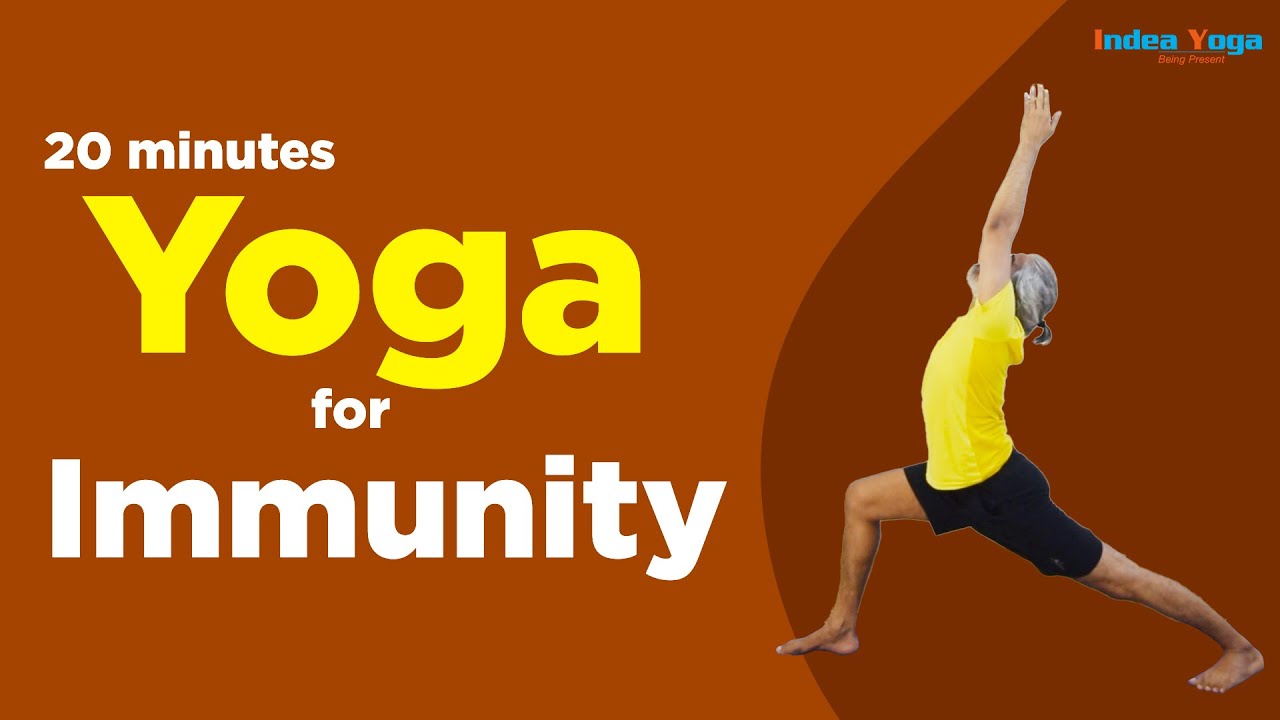 Yoga for immunity 20 min Yoga Home Practice yoga for coronavirus