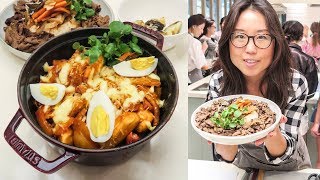 Making Spicy Korean Rice Cakes 🍳 Cooking Class in Seoul Making Spicy Korean Rice Cakes 🍳 Cooking Class in Seoul