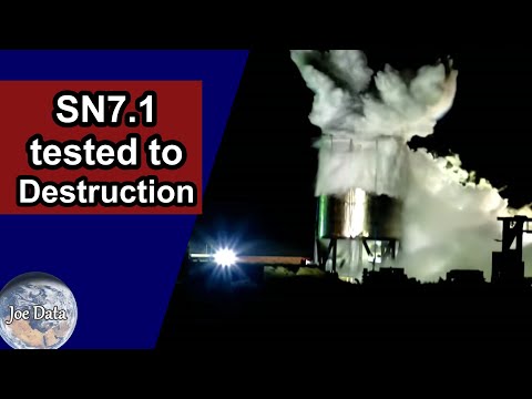 Starship SN7 tested