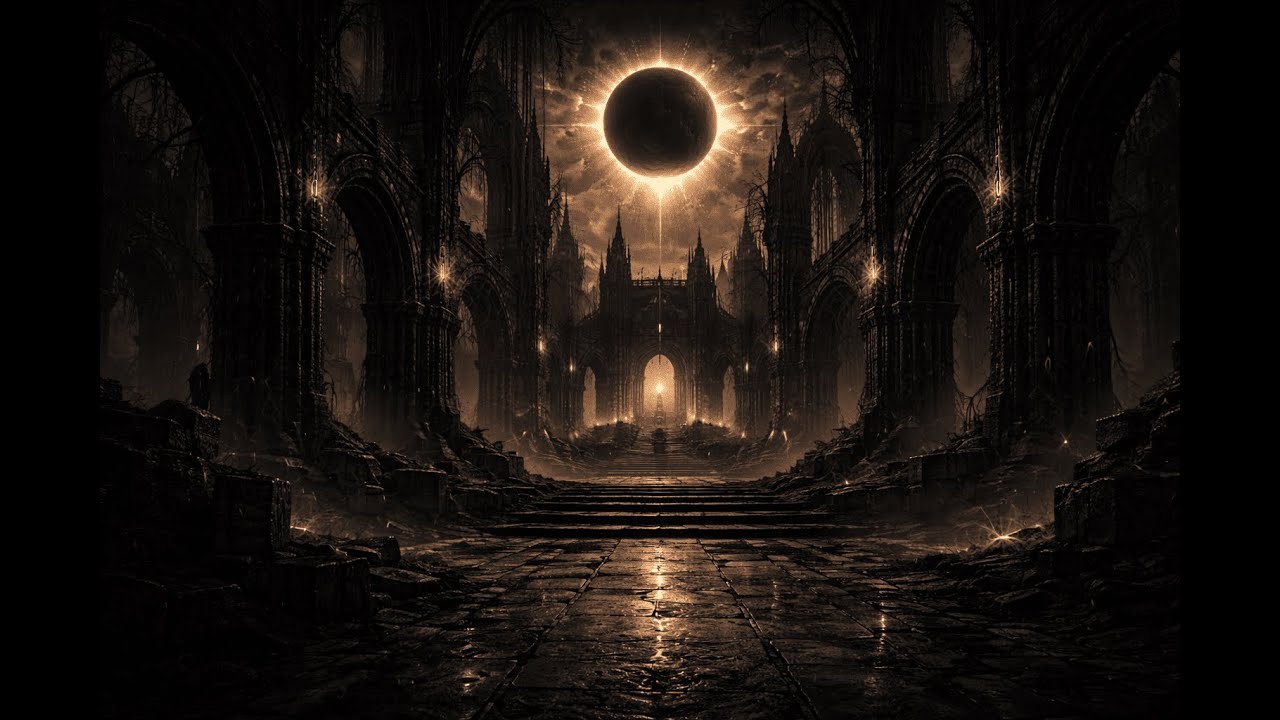 Forsaken Cathedral at Midnight | Dark Fantasy Ambience and Music