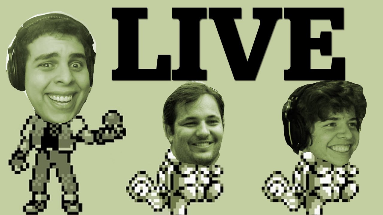 LIVE - ZERANDO POKÉMON YELLOW COM Gusang, Core, Nicknir e Gato Galático (27/07/2014) - LIVE zerando pokémon yellow