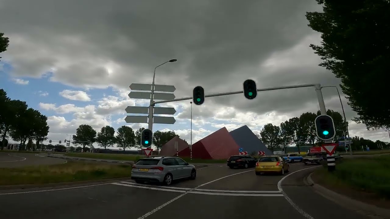 Pt2: 4K Road Trip & Virtual Cycling Workout | Scenic Ride from Den Bosch to Münster, Germany