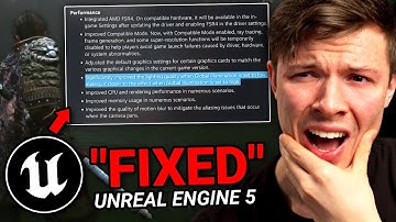 They “FIXED” Unreal Engine... this can’t be real.