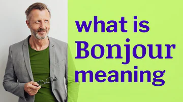 Pourquoi on se dit bonjour ?