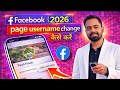 Facebook Page Username Change Kaise Kare (2026) | Page Username Update Full Guide Hindi | Tech Frack