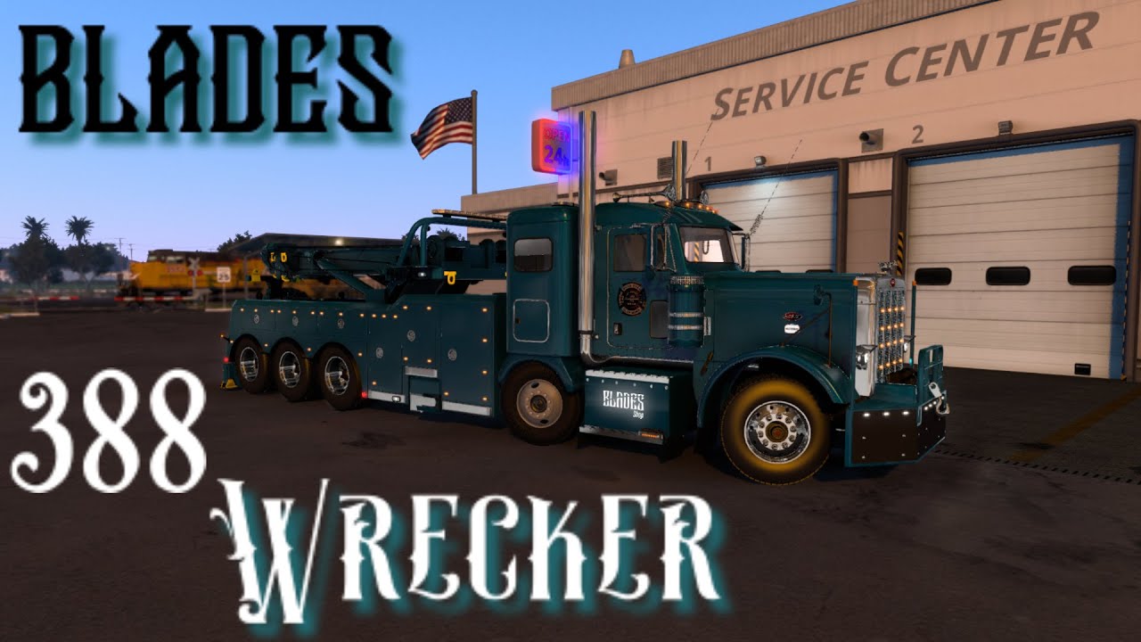 ATS l BLADES 388 WRECKER 1.44 l BUILD AND REVIEW YouTube