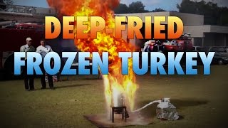 Deep Frying a Frozen Thanksgiving Turkey