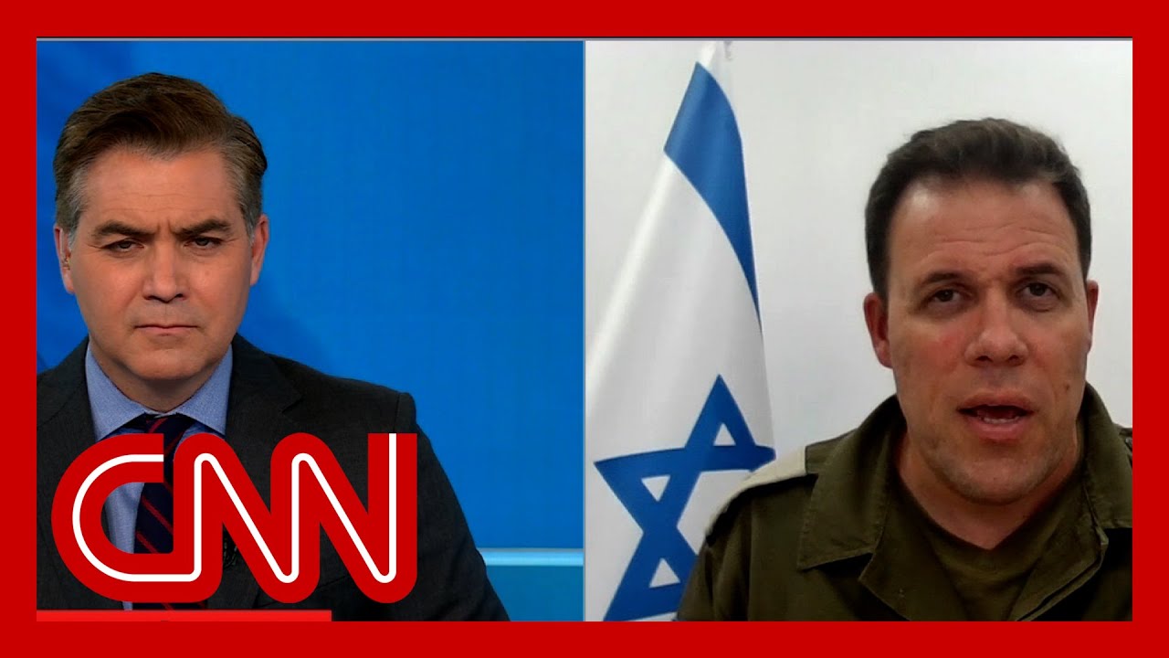 CNN anchor asks IDF spokesperson if airstrikes have accomplished all they can