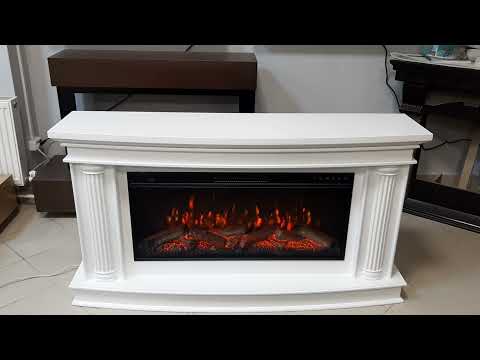 Электрокамин Rome (Рим) с очагом 42 дюйма. В наличии. Ш 1450, В 770, Г 370 мм