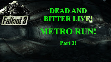 Fallout3 Metro/Tunnels run // Fallout3