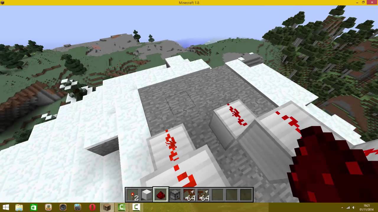 Tuto / Comment Faire une Mitraillette Dans Minecraft - YouTube