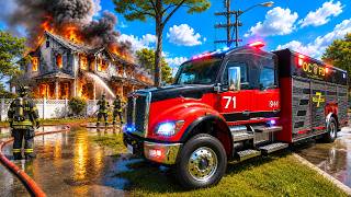 Family Trapped Inside Burning House In Firefighting Simulator Ignite