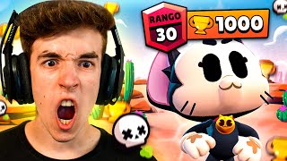 SUBO A KIT A *RANGO 30* JUGANDO SOLO EN SUPERVIVENCIA de BRAWL STARS