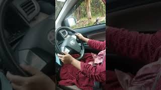 latihan buat pemula(pindah gigi 1 ke gigi 2) Azzam setir mobil