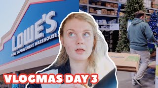 BUYING MOVING BOXES 📦 | VLOGMAS DAY 3