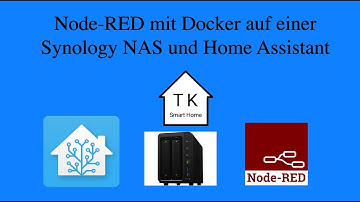 Node-RED mit Docker auf einer Synology NAS und Home Assistant