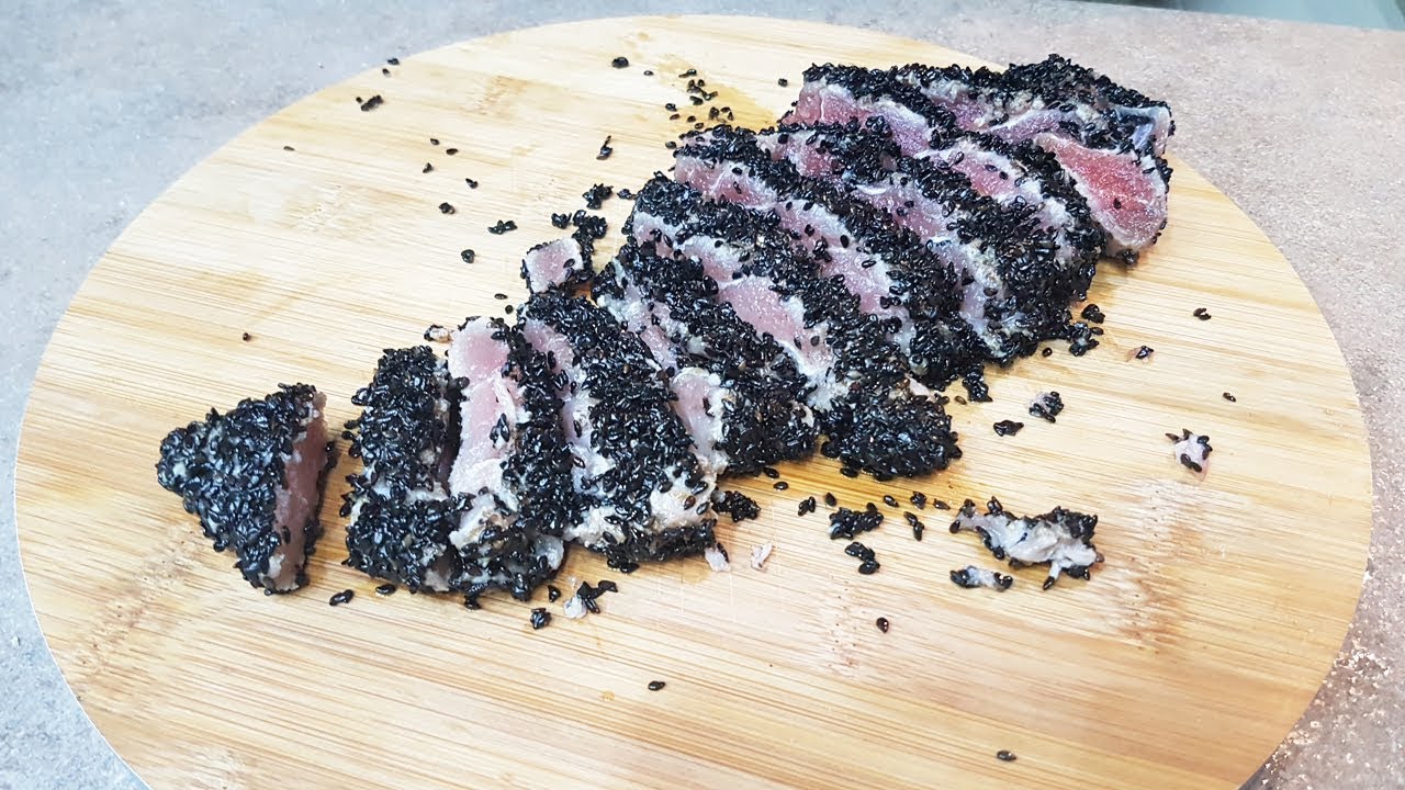 TONNO SCOTTATO AL SESAMO NERO | FoodVlogger