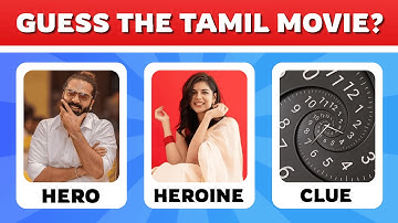 Guess the Tamil Movie by Actors & Clue | Tamil Movie Quiz | Bioscope Game | Kollywood Quiz