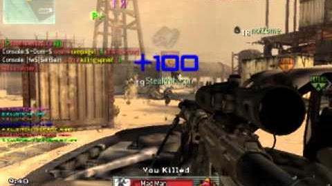 CoD MW2 Rust - Intervention Quick Scope + Throwing Knife / Wurfmesser Montage [REUPLOAD]