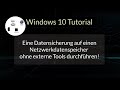 Eine datensicherung auf einen netzwerkdatenspeicher unter windows 10 ohne externe tools durchfhren