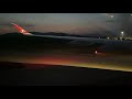 Turkish Airlines A350 landing to Dalaman in the evening THY A350 Dalaman akşam iniş