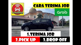 CARA MENGGUNAKAN APLIKASI GRAB DRIVER UNTUK MENERIMA ORDER | CASH PAYMENT | NOVEMBER 2019