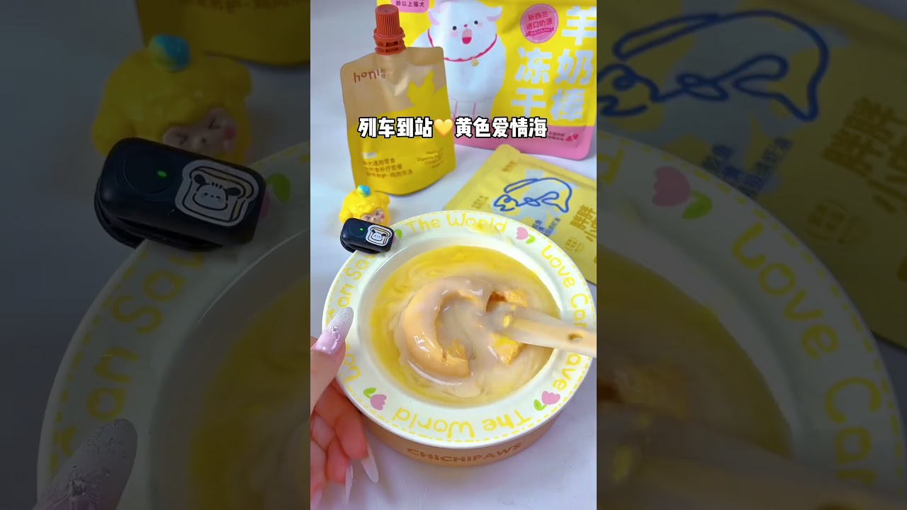 ASMR Cat Food Preparation 