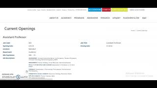 Assistant Professor Vacancies in University | Non UGC NET | No PhD screenshot 5