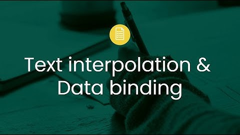 Vue.js Text Interpolation & Data Binding | Vue 3 Tutorial in Urdu and Hindi