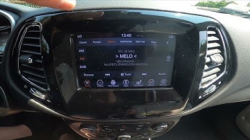 How to Change Radio Frequency in Jeep Compass II ( 2017 - now ) | Switch Between AM/FM